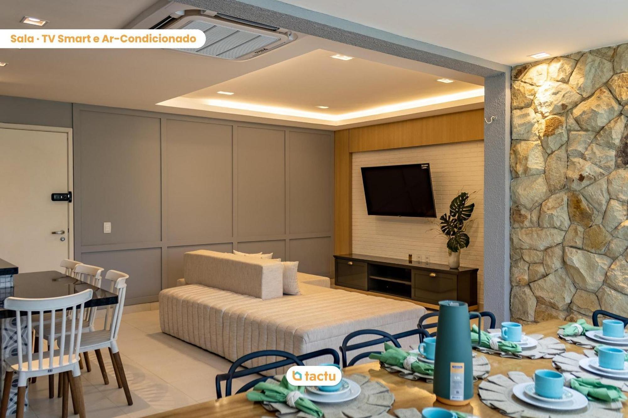 Вилла Terreo Enorme Luxuoso No Vg Sun Cumbuco Por Tactu Экстерьер фото